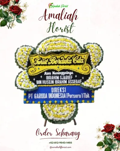 Papan Bunga Duka parumasan